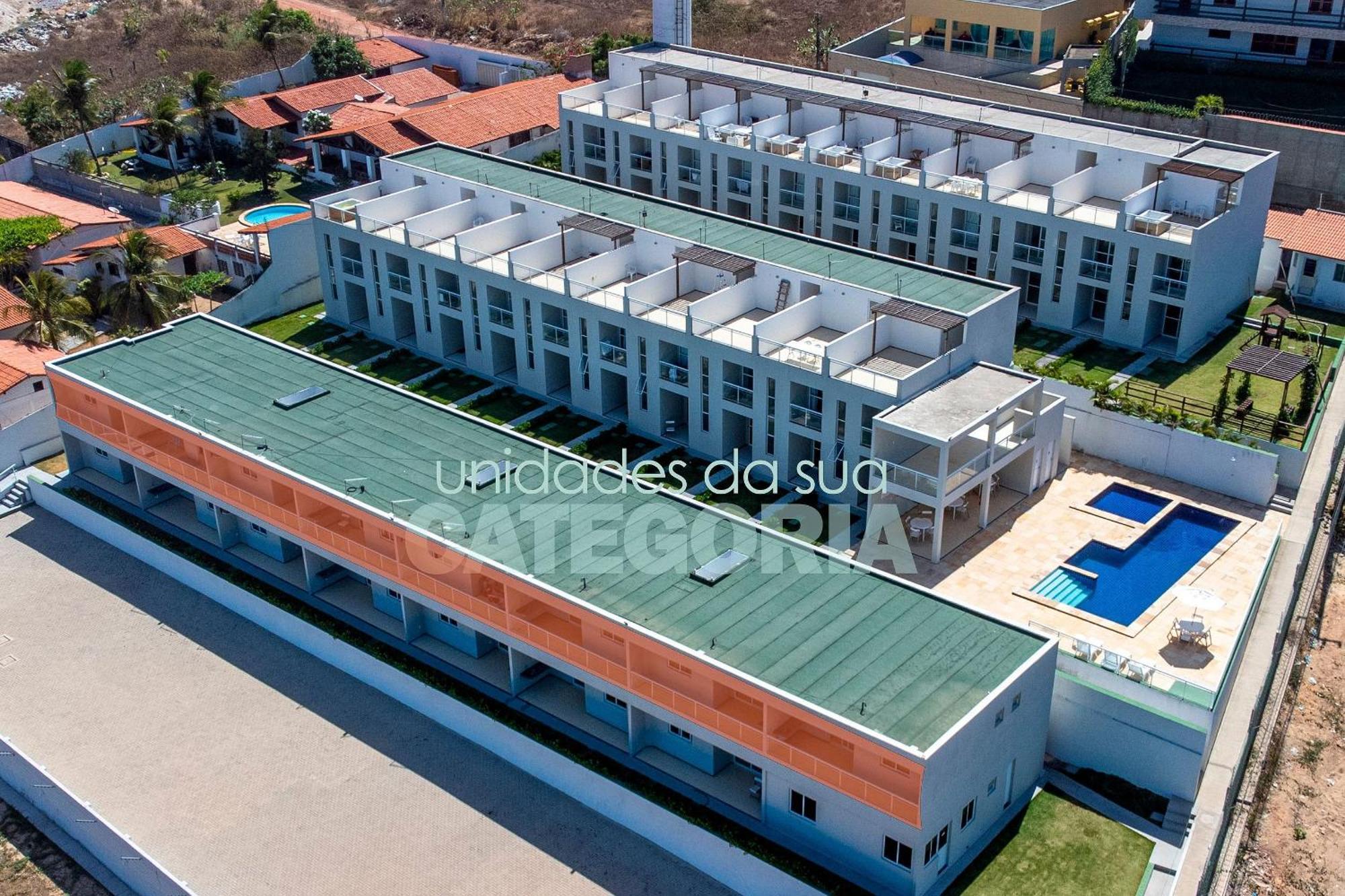 Beach Townhouses - Apto 1° Andar Por Carpediem อากีราซ ภายนอก รูปภาพ