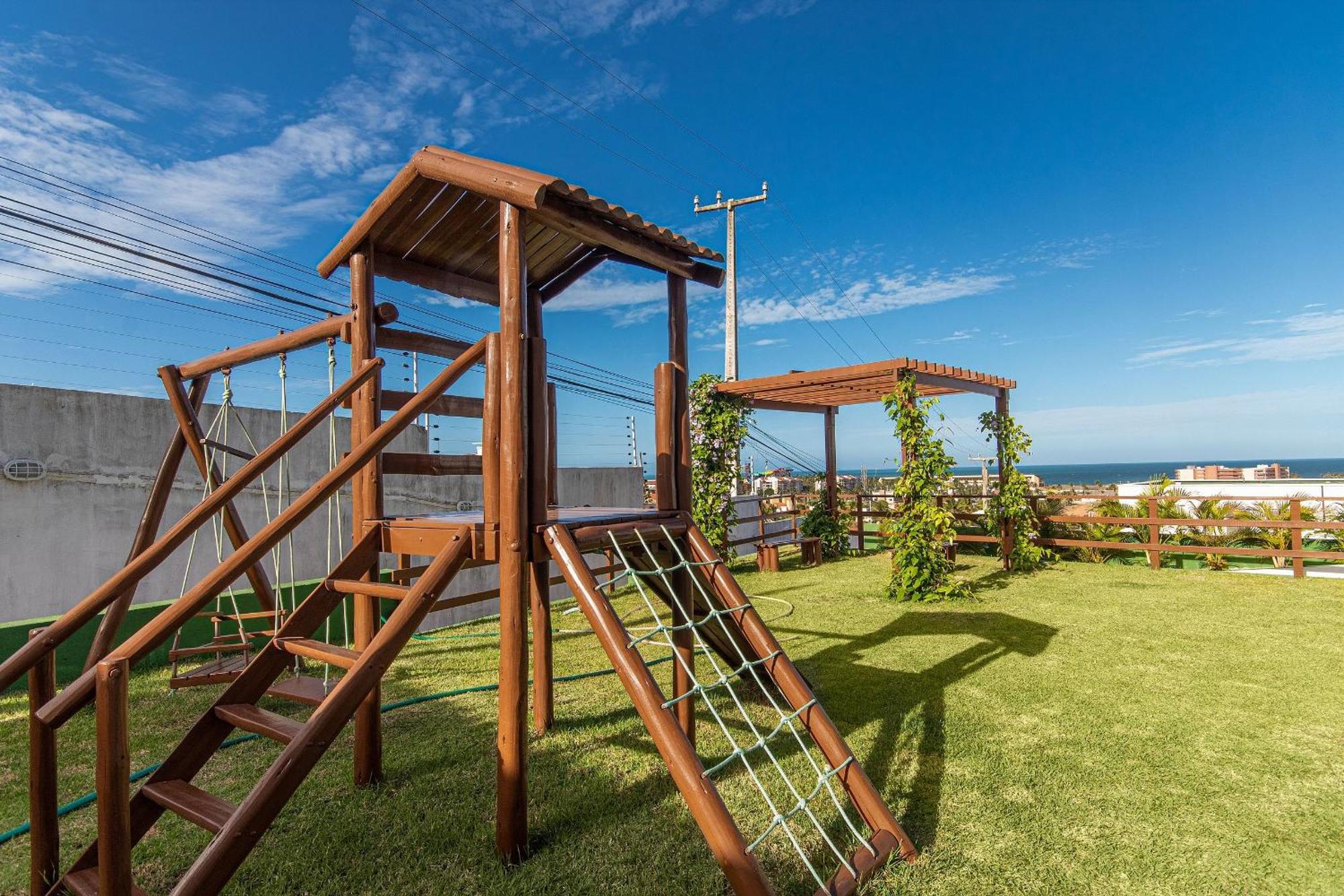 Beach Townhouses - Apto 1° Andar Por Carpediem อากีราซ ภายนอก รูปภาพ