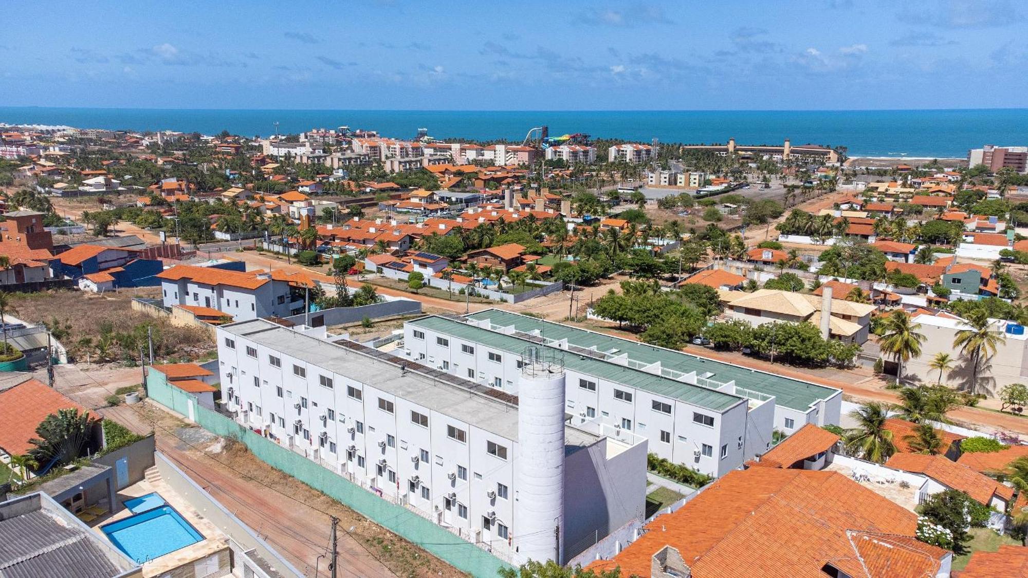 Beach Townhouses - Apto 1° Andar Por Carpediem อากีราซ ภายนอก รูปภาพ