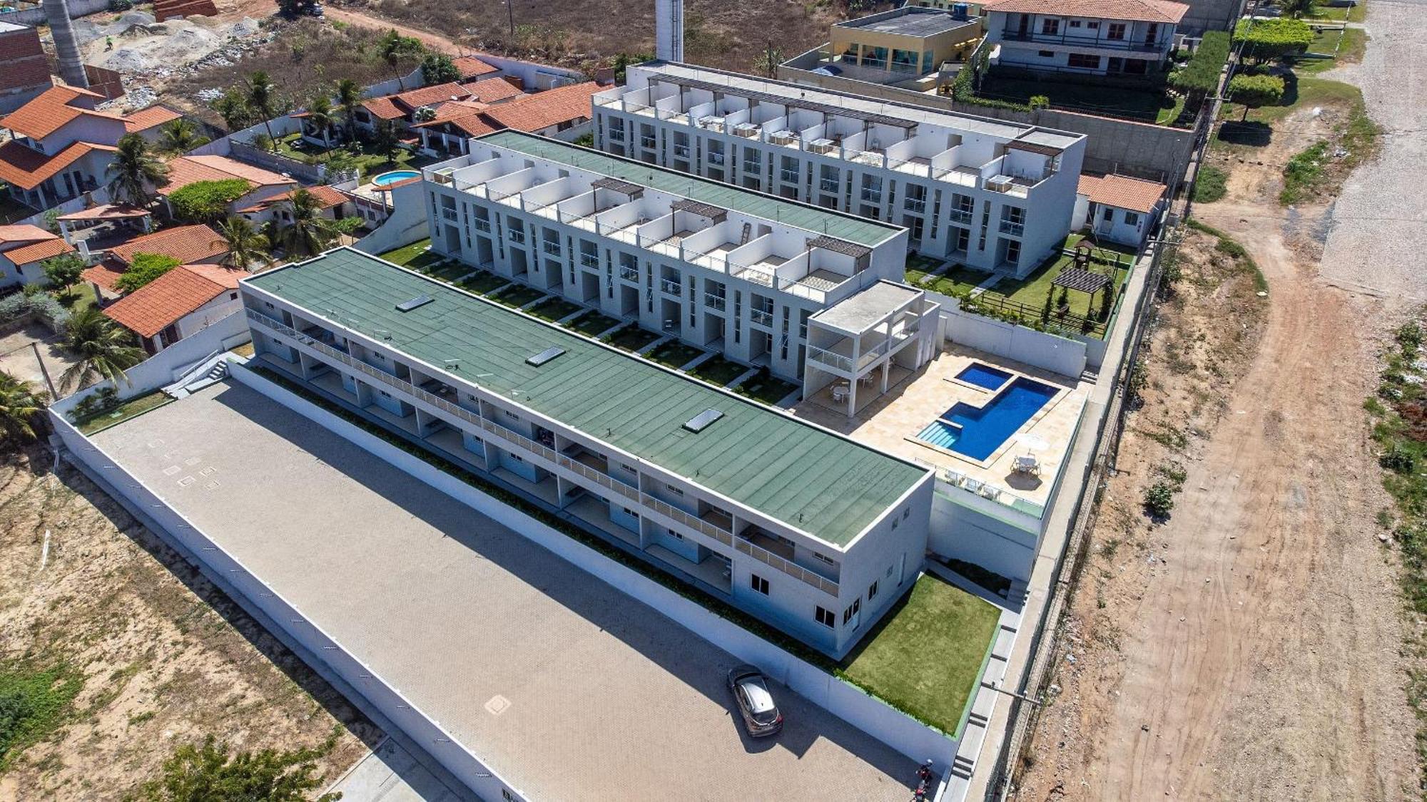 Beach Townhouses - Apto 1° Andar Por Carpediem อากีราซ ภายนอก รูปภาพ