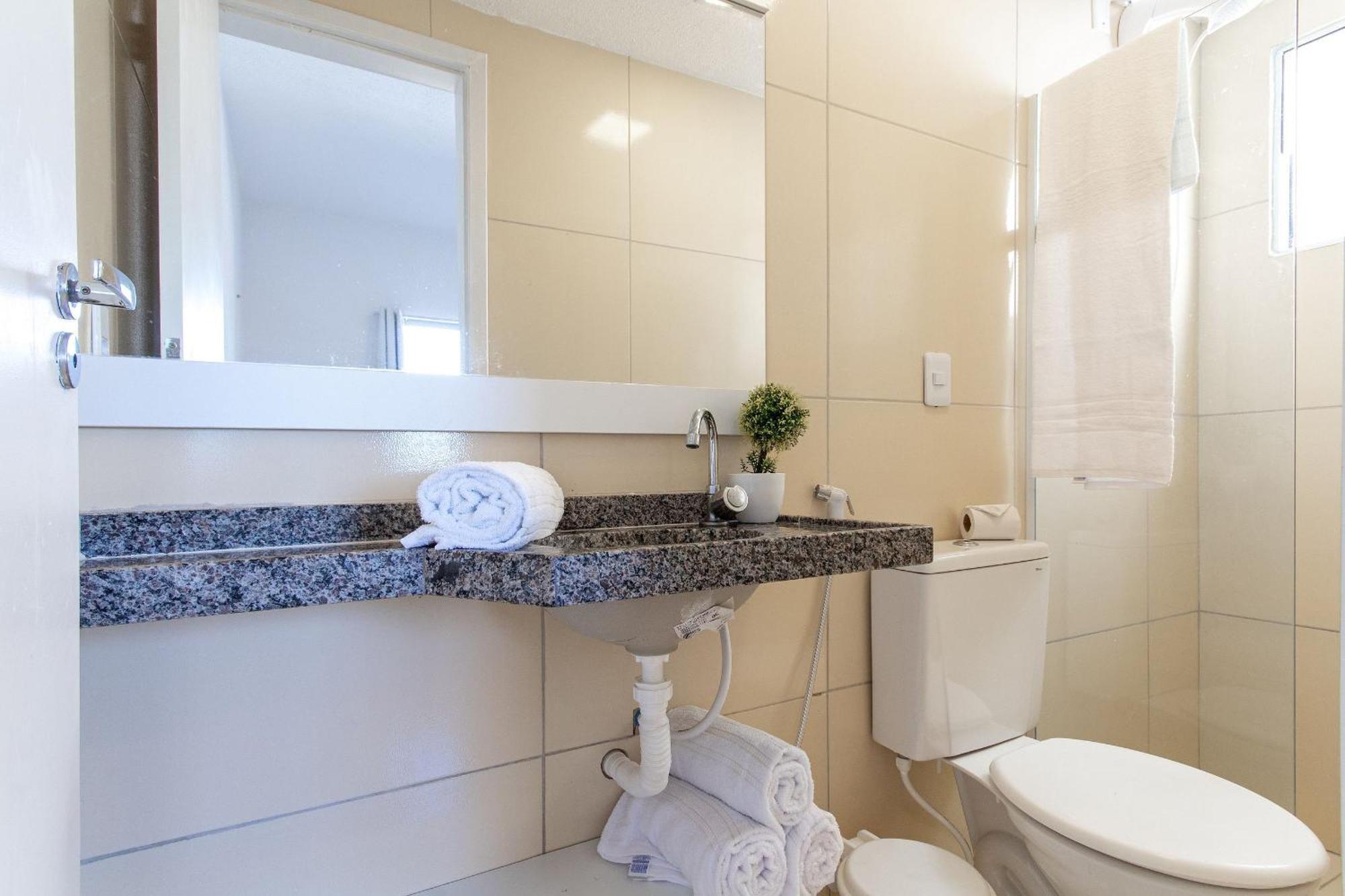 Beach Townhouses - Apto 1° Andar Por Carpediem อากีราซ ภายนอก รูปภาพ