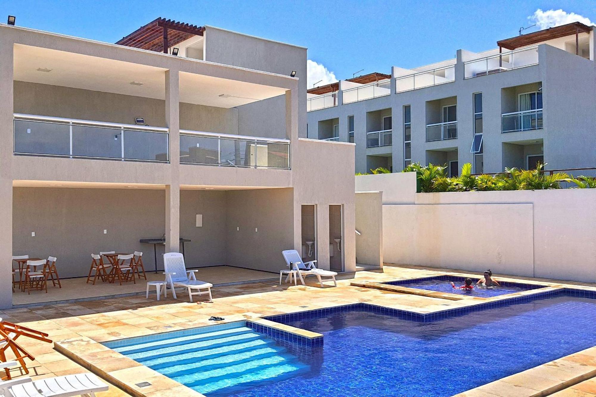 Beach Townhouses - Apto 1° Andar Por Carpediem อากีราซ ภายนอก รูปภาพ