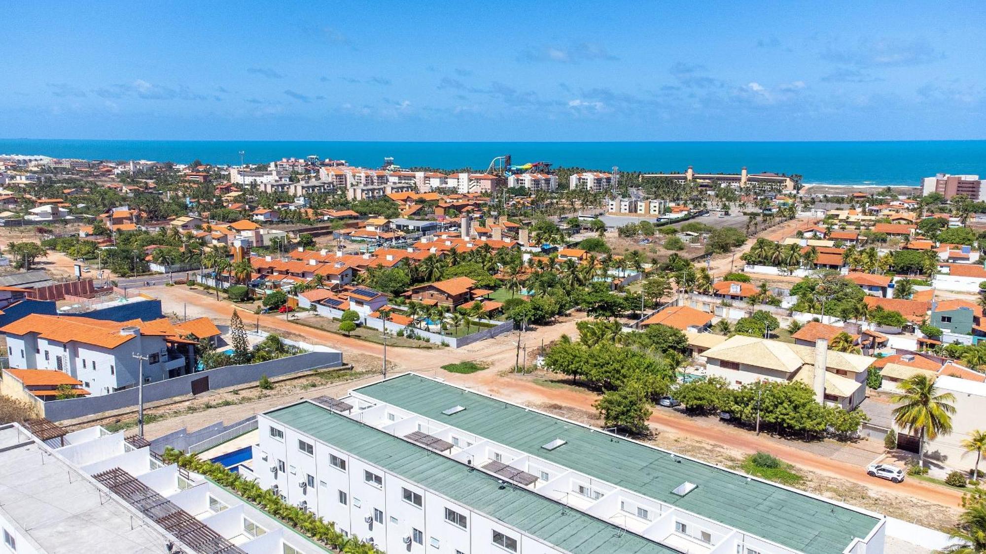 Beach Townhouses - Apto 1° Andar Por Carpediem อากีราซ ภายนอก รูปภาพ